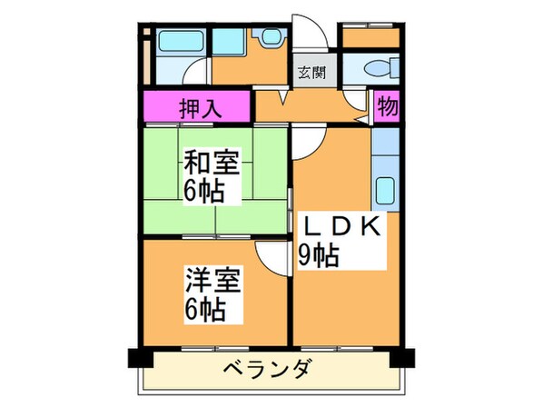 ルミエール住吉の物件間取画像